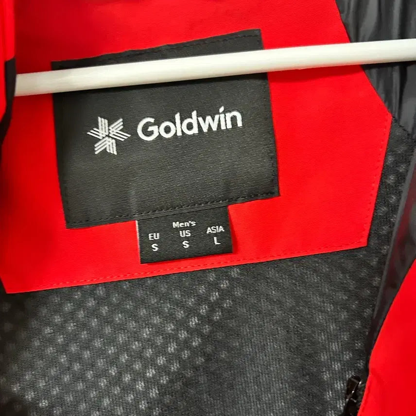 [BUNJANG] Goldwin Red Windbreaker Jacket / 골드윈 레드 바람막이 자켓