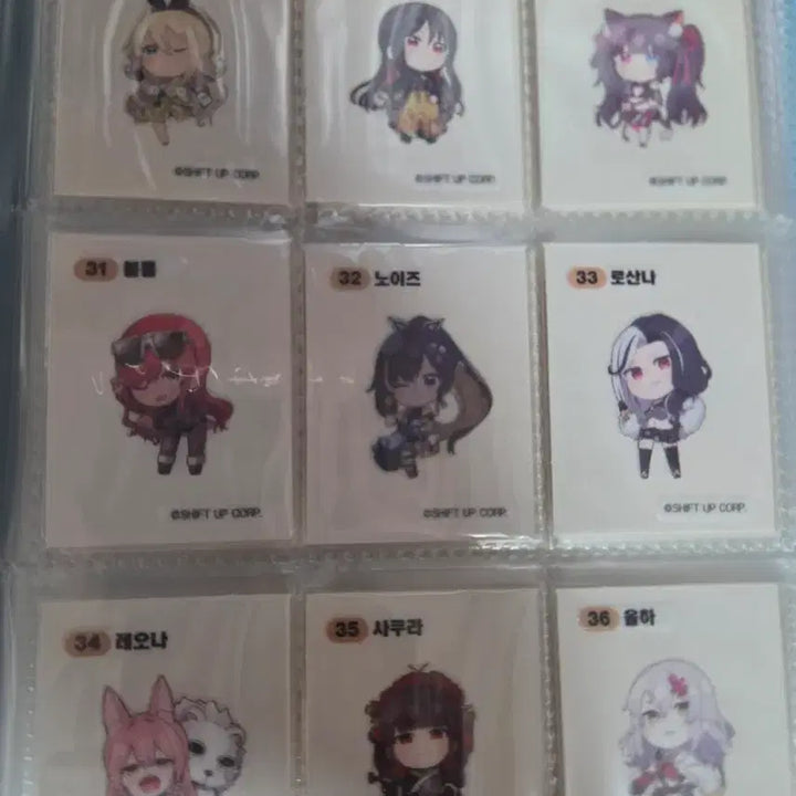 [BUNJANG] NIKKE GS25 Convenience Store Full Set Sticker / 무료배송]니케 띠부씰 gs편의점 전종 70종
