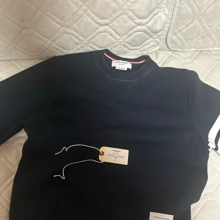 [BUNJANG] Thom Browne Navy Crewneck Sweatshirt Size 3 / 톰브라운맨투맨