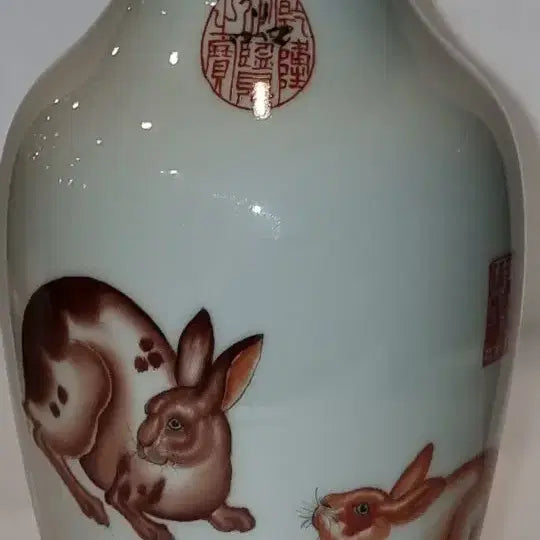 [BUNJANG] Qianlong Period Lang Shining Tomb Pattern Tomb Gold Small Vase / 건륭년제 랑세녕 묘문 묘금 소화병 높24 지11 중국도자기 고도자 골통품