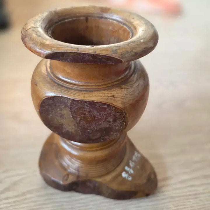 [BUNJANG] 1965 Unmunsa Temple Souvenir Pencil Holder / 1965년산] 운문사 기념품 연필꽂이통