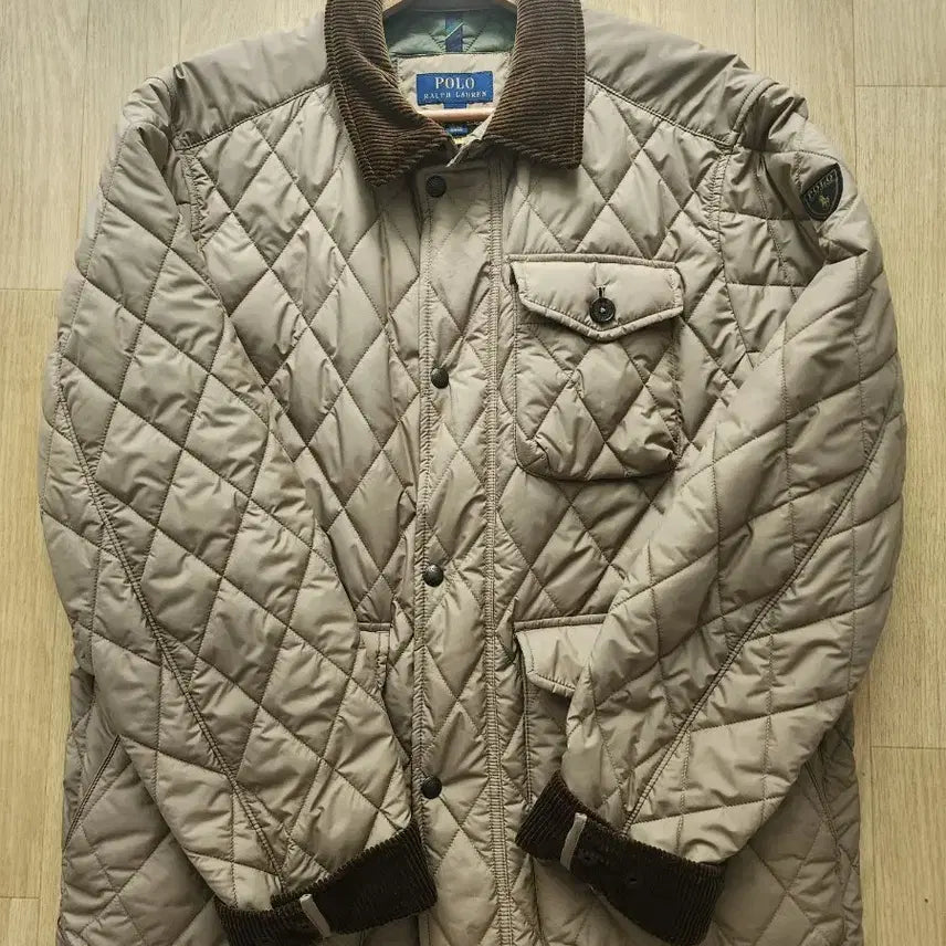 [BUNJANG] Polo Khaki Quilted Jacket / 폴로 카키 퀄팅자켓 팝니다. 정가52.9만원