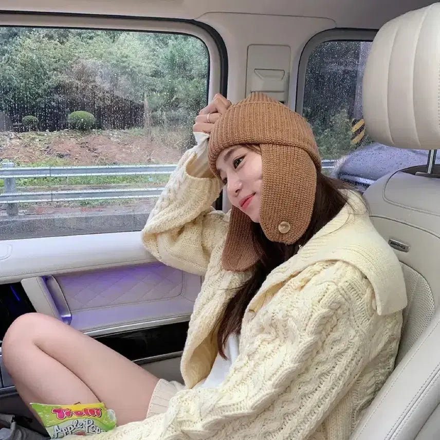 [BUNJANG] OneLog High Neck Button Cardigan / [새상품]원로그 하이넥 버튼 가디건