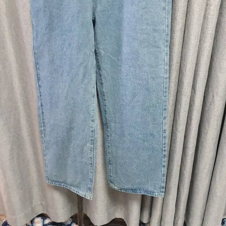 [BUNJANG] Washing Wide Denim Pants / L워싱 와이드 데님