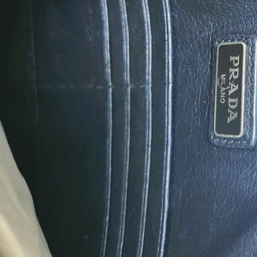 [BUNJANG] Prada Saffiano Leather Clutch Bag / 정품 프라다 블랙 사피아노 레더 클러치 백