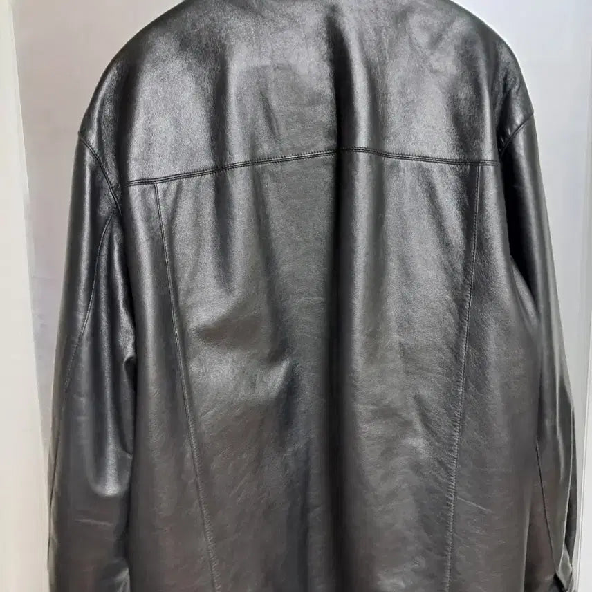 [SOLD OUT] CAESARS 남성 블랙 양가죽  자켓 105