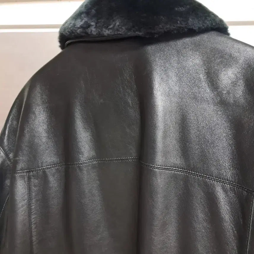 [SOLD OUT] CAESARS 남성 블랙 양가죽  자켓 105