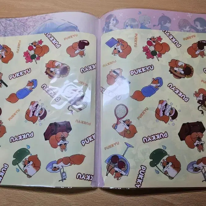 [SOLD OUT] 새벽의 연화 애니메이트 한정 특전 더블 포켓 클리어파일