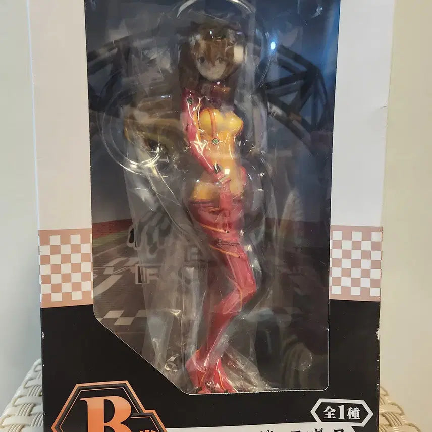 [BUNJANG] Evangelion Project Eva Racing Asuka Figure / 미개봉) 제일복권 에반게리온 프로젝트 에바 레이싱 B상 아스카 피규어