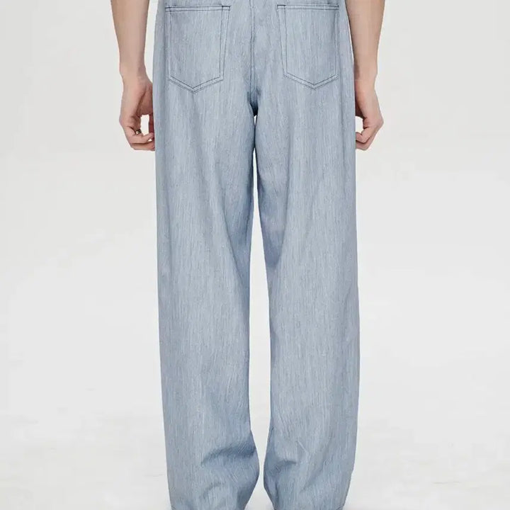 [BUNJANG] Martin Plan Vertical Slap Pants - Blue 46 / [새상품] 마틴플랜 Vertical Slap Pants - BLUE 46