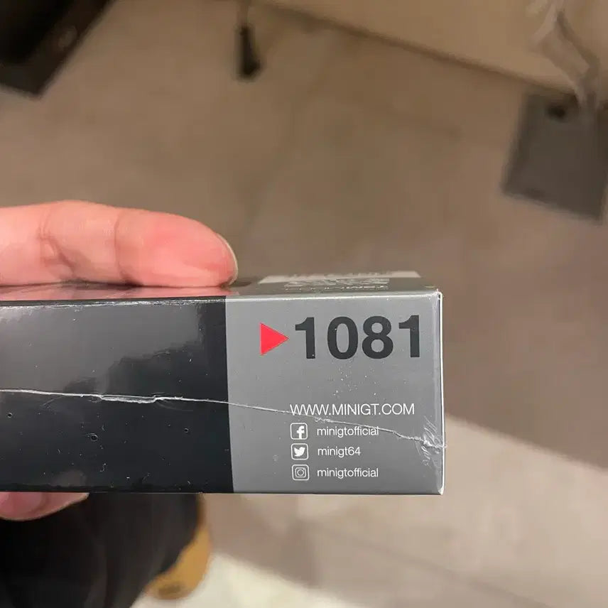 [SOLD OUT] 미니지티 1081 람보르기니 쿤타치 LB 블랙