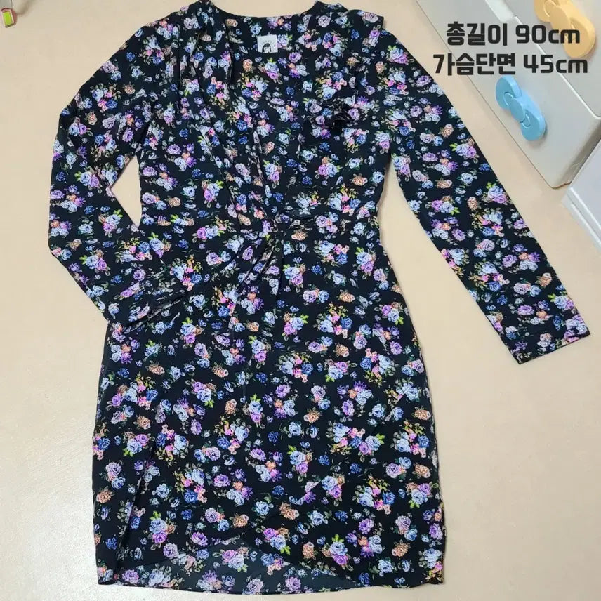 [BUNJANG] Floral Frill Dress / 플라워 프릴 원피스 꽃무늬