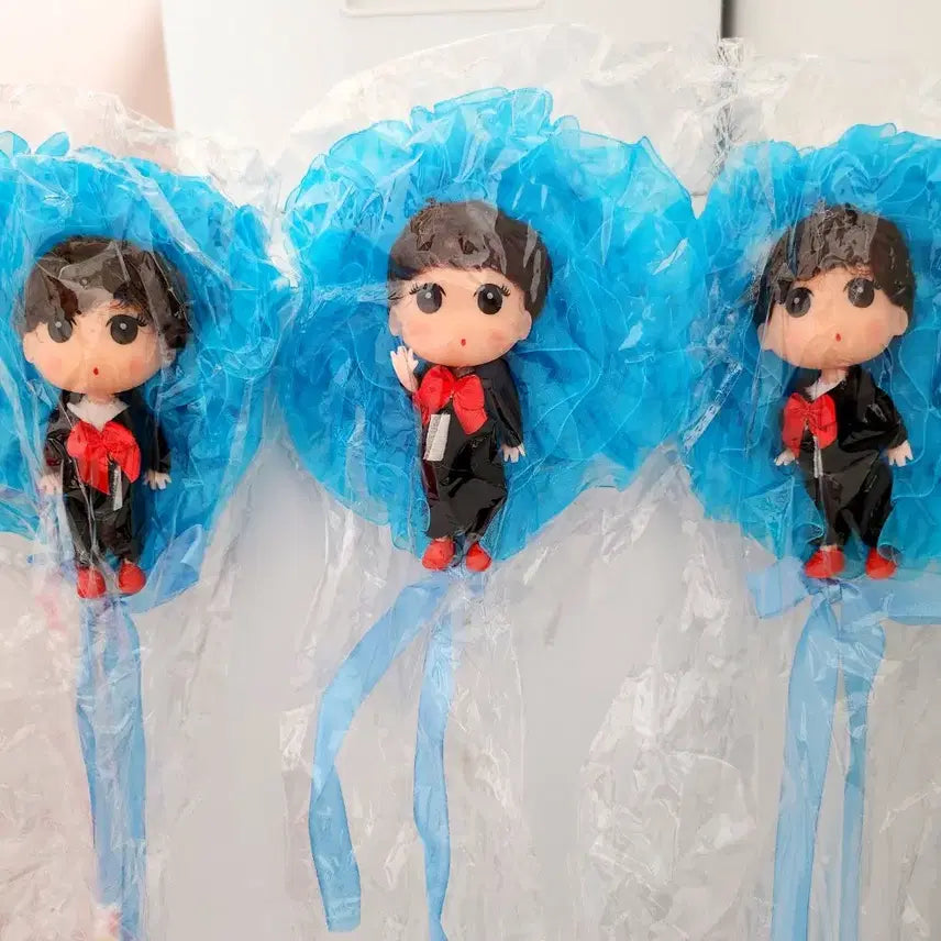 [BUNJANG] Princess Doll Figure with Light Wand / (6월 세일)공주 인형 피규어 불빛 요술봉