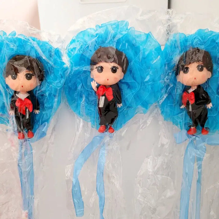 [BUNJANG] Princess Doll Figure with Light Wand / (6월 세일)공주 인형 피규어 불빛 요술봉