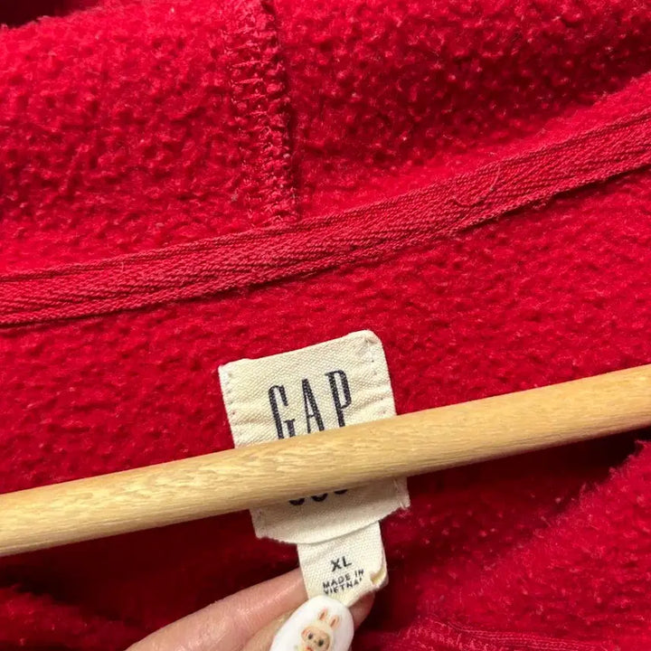 [BUNJANG] GAP Red Big Logo Hoodie XL / 갭 GAP 레드 빅로고 후드티 XL