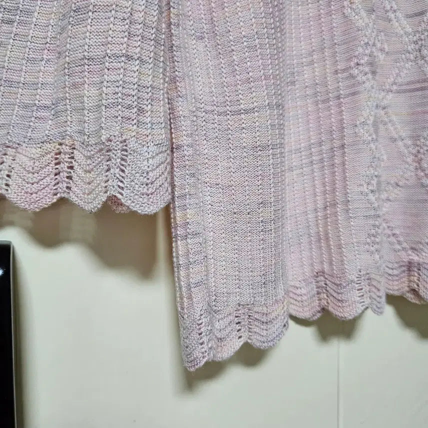 [BUNJANG] Unique Pastel Rainbow Knit Sweater / 유니크 파스텔 솜사탕 레인보우 니트