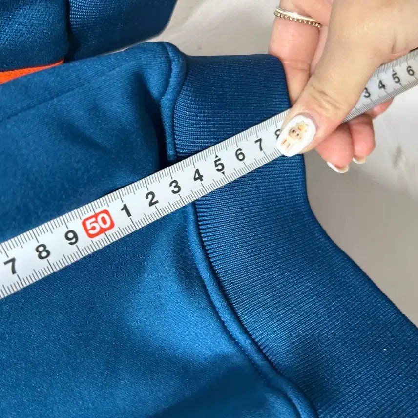 [BUNJANG] Adidas Track Top Blue Jersey Zip-up S / 아디다스  트랙탑 블루 져지 집업 S