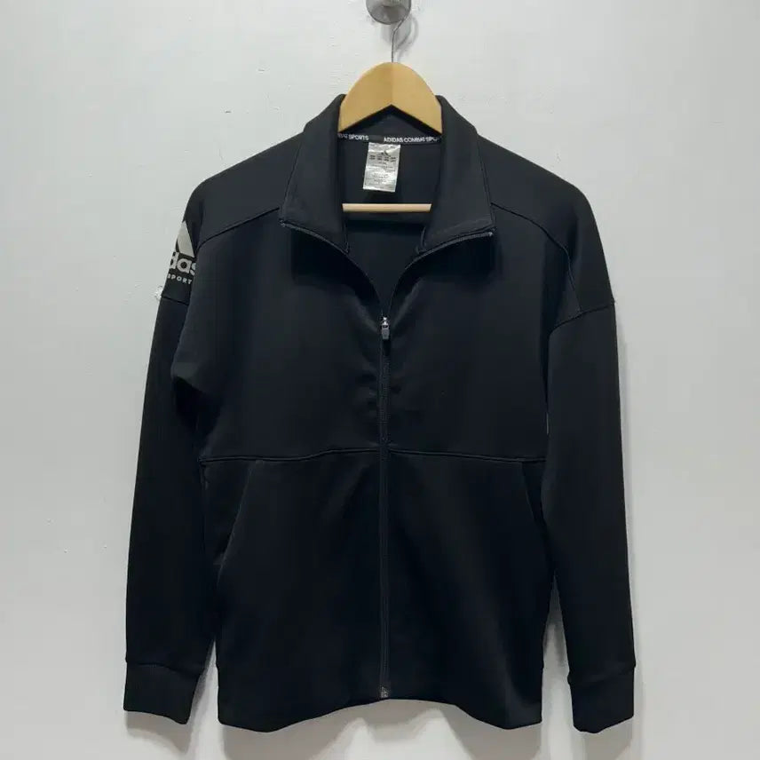 [BUNJANG] Adidas Black Track Top Zip Jacket XS / 아디다스 블랙 트랙탑 집업 자켓 XS