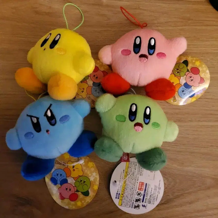 [BUNJANG] Kirby Mini Multicolor Mascot Plush Doll / 별의 커비 미니 멀티컬러 마스코트 인형
