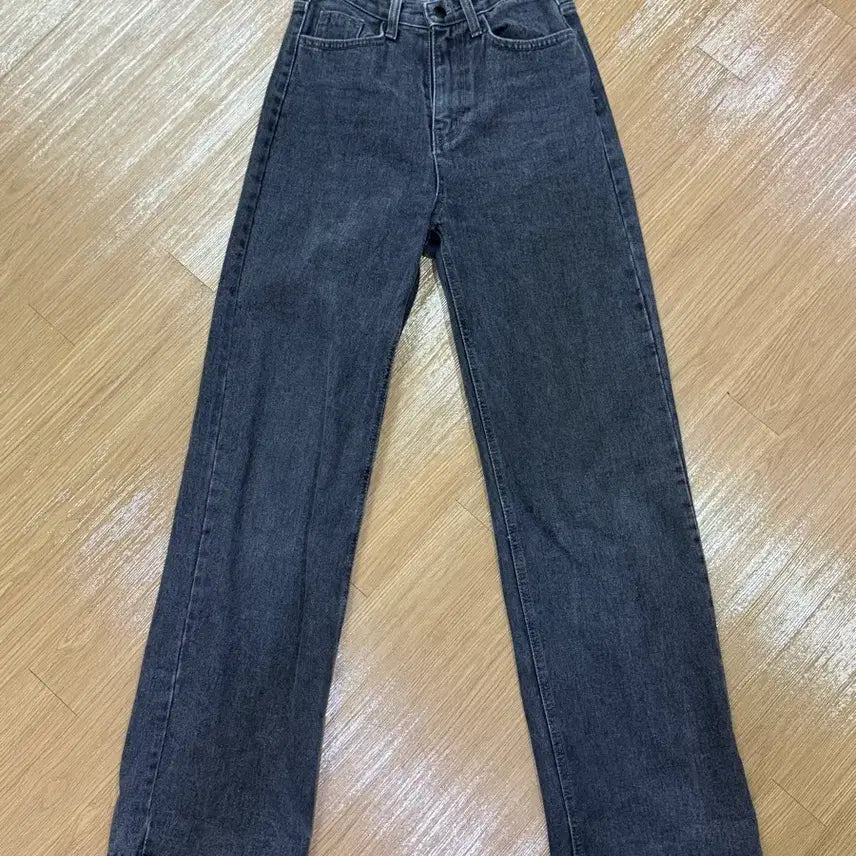 [BUNJANG] Black Indigo Denim Pants / 흑청 데님 팬츠