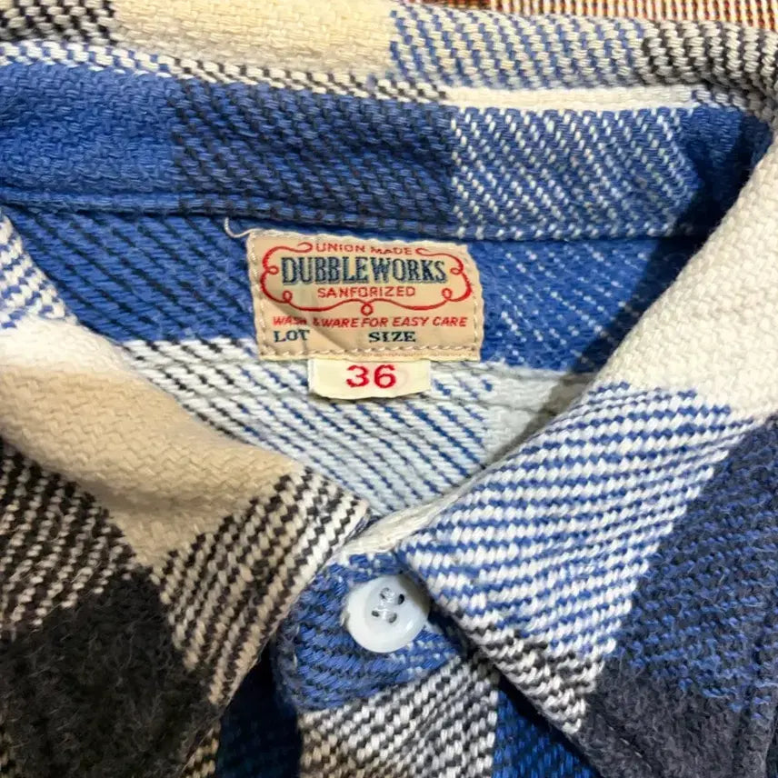 [BUNJANG] Warehouse Double Works Work Shirt / S) 웨어하우스 더블웍스 워크셔츠