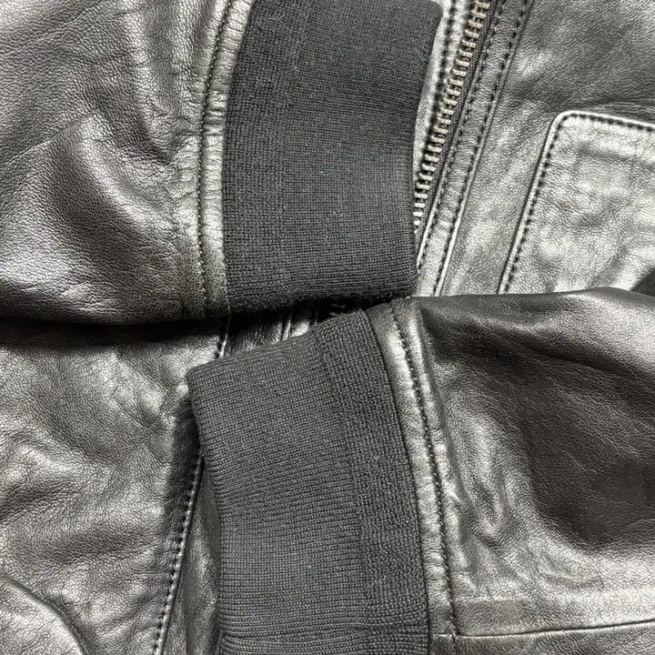 [BUNJANG] Coach 14AW Leather Bomber Jacket / 코치 14aw 레더 봄버 자켓
