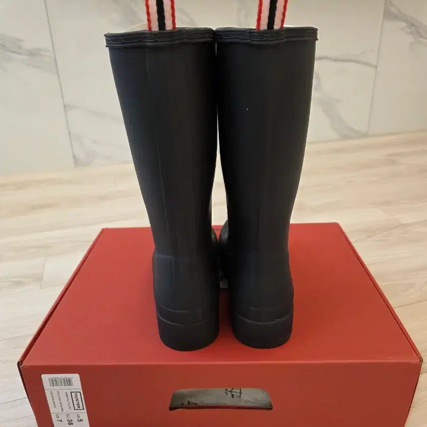 [SOLD OUT] 헌터 우먼스 플레이 톨 레인부츠 블랙 240