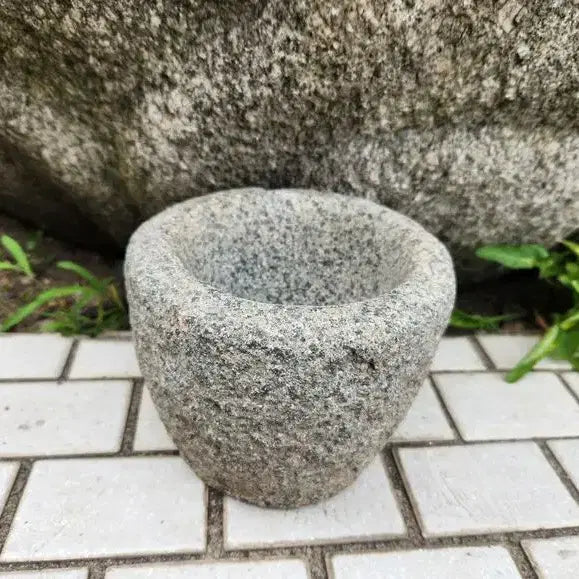 [BUNJANG] Antique Stone Mortar / 명품 약돌절구