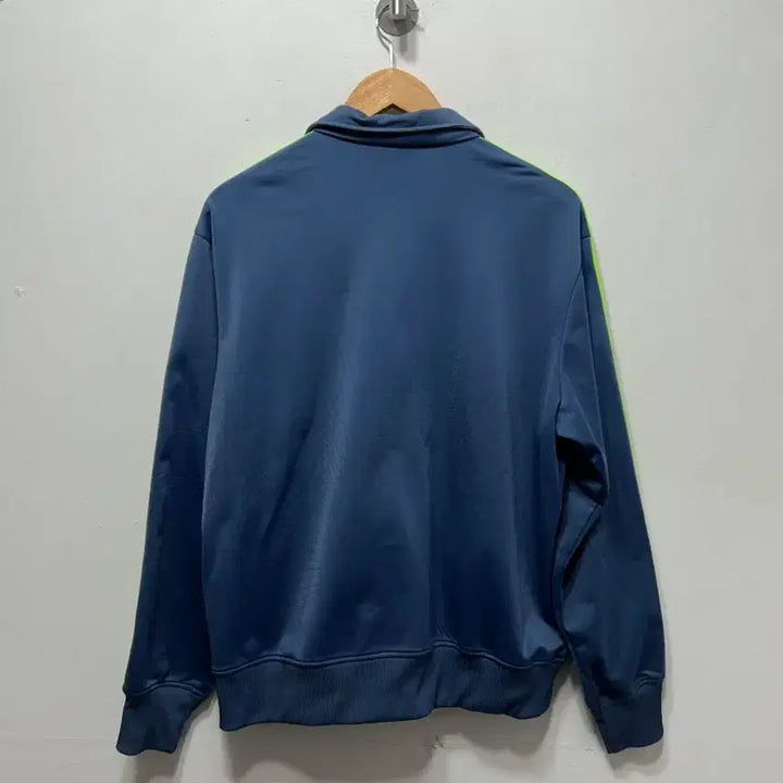 [BUNJANG] Adidas Navy Track Top with 3 Stripes M / 아디다스 네이비 트랙탑 3선 파이어드 M
