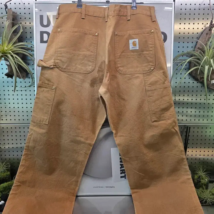 [BUNJANG] Carhartt Double Knee Pants Brown / 칼하트 더블니 팬츠 브라운