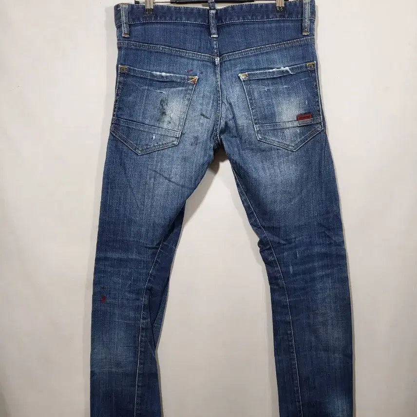 [BUNJANG] Dsquared2 Paint Denim Jeans / 디스퀘어드2  패인트  스판 데님 청바지