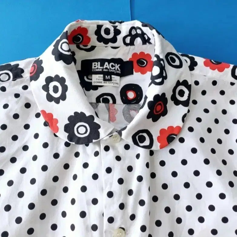 [BUNJANG] Comme des Garçons BLACK Standard Collar Shirt / 꼼데가르송 블랙 BLACK 스탠카라 셔츠