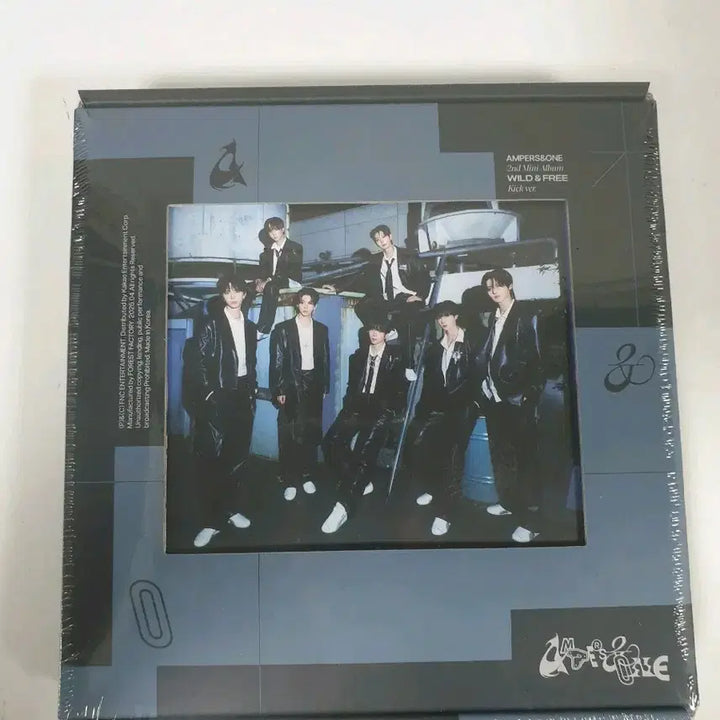 [BUNJANG] Ampers&amp;one Mini 2nd Album Wild &amp; Free (Kick Version) Sealed / Ampers&amp;one 미니2집 wild &amp; free