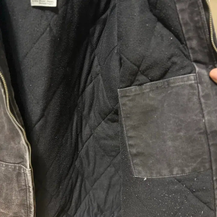 [BUNJANG] Carhartt WJ130 BLK Hooded Jacket / (M) 칼하트 후드 자켓 WJ130 BLK