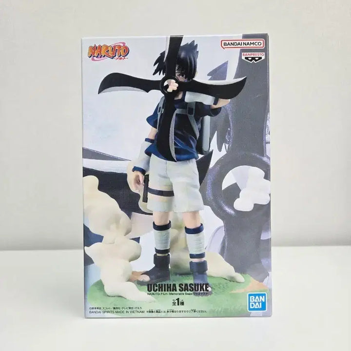 [BUNJANG] Naruto Shippuden Sasuke Uchiha Figure (Sealed) / (미개봉) 나루토 메모러블사가 사스케 피규어