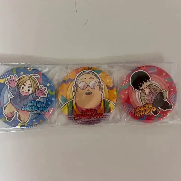 [SOLD OUT] 사카모토 데이즈 나구모 신지 타로 캔뱃지 3종 세트 홀리데이즈