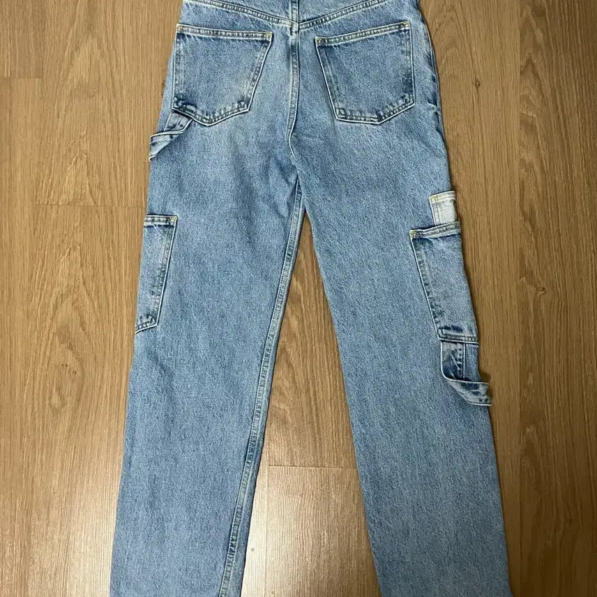 [BUNJANG] ZARA Denim Cargo Pants / 자라 데님 카고 팬츠