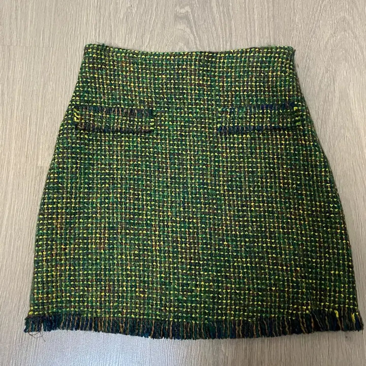 [BUNJANG] Tweed Mini Skirt / 트위드 미니 스커트