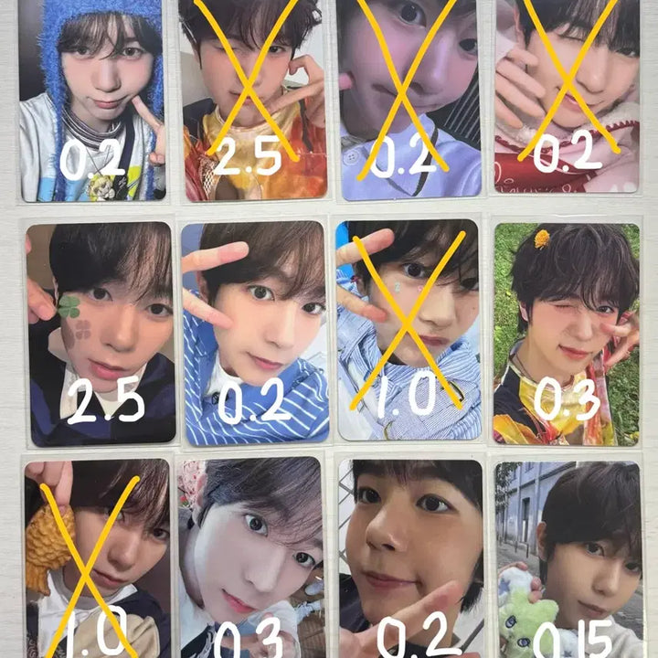 [BUNJANG] NCT WISH Riku Sion Ryoku Birthday Photocard Apple Music Ktown4u Four-Leaf Clover / 엔시티 위시 료 리쿠 시온 포카 애플뮤직 케타포 네잎클로버 생일포카