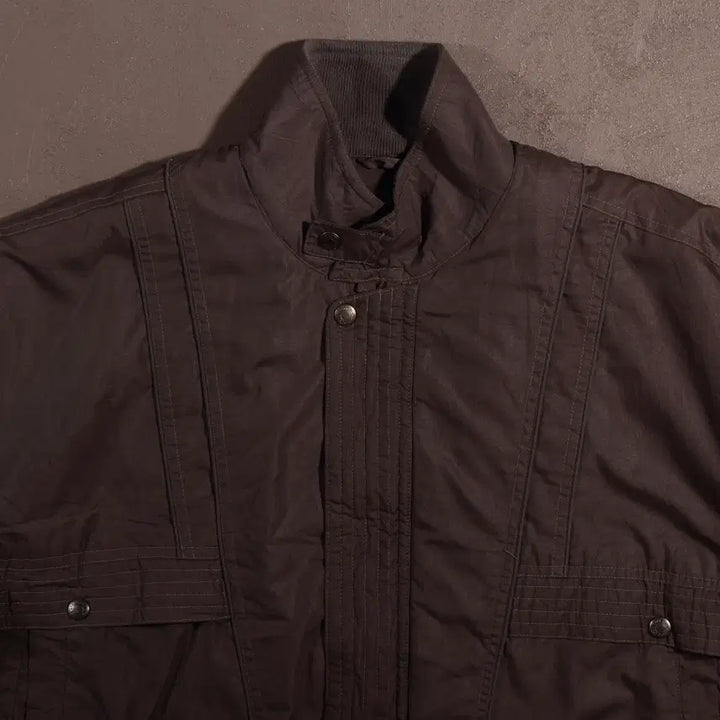 [BUNJANG] Vintage Nylon Bomber Jacket / 일본빈티지 나일론 블루종 봄버자켓 C380