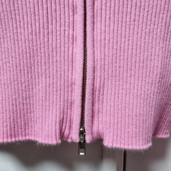 [BUNJANG] InstantFunk Knit Zip-up Short Cardigan / 인스턴트펑크 니트 집업 숏 가디건