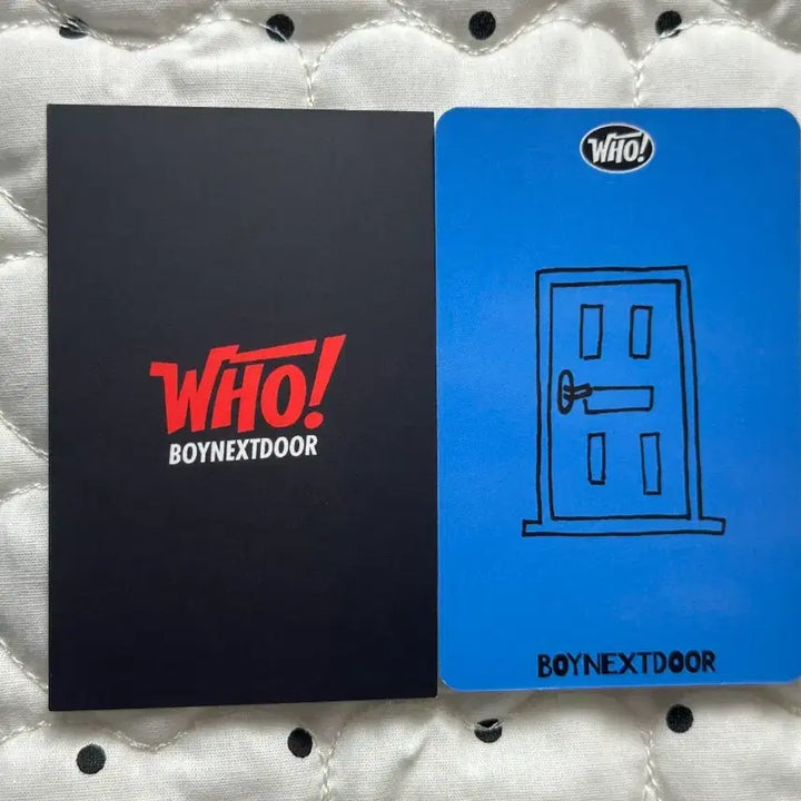 [SOLD OUT] 보이넥스트도어  who 이한 포카  포토카드 두 장