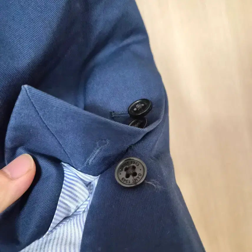 [BUNJANG] Gant Navy Cotton Jacket (Size 100-105) / gant 간트 네이비 면 자켓 50(100-105)