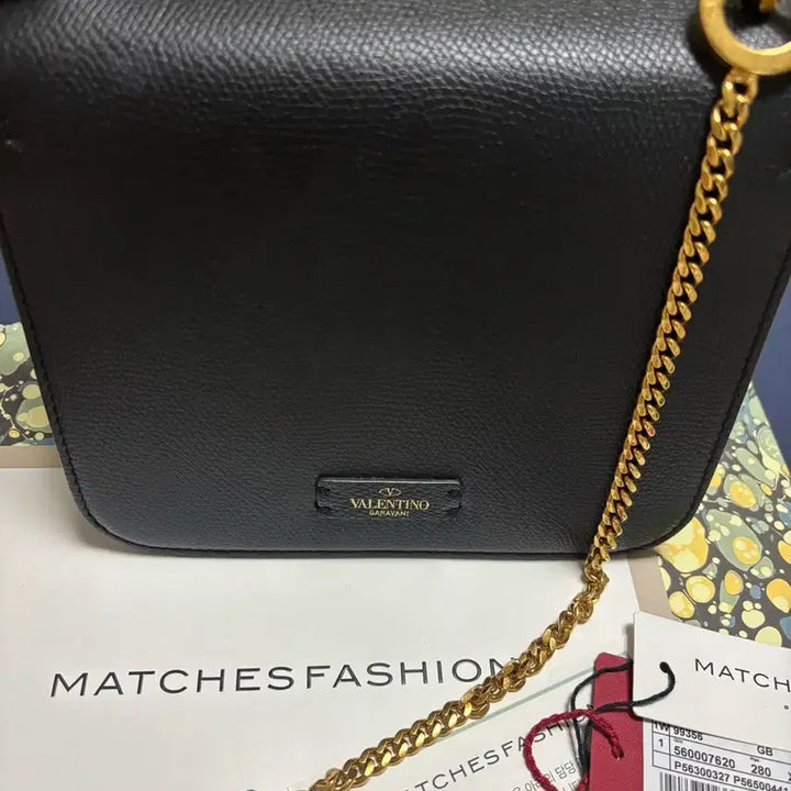 [BUNJANG] Valentino VSLING Small Black Slingback / 발렌티노 브이슬링백 스몰 블랙