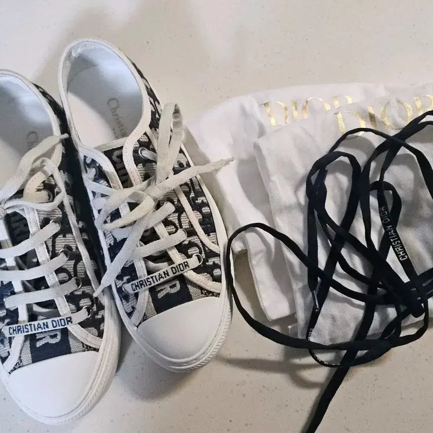[BUNJANG] Dior B23 Oblique Sneakers / 36 디올 오블리크 스니커즈