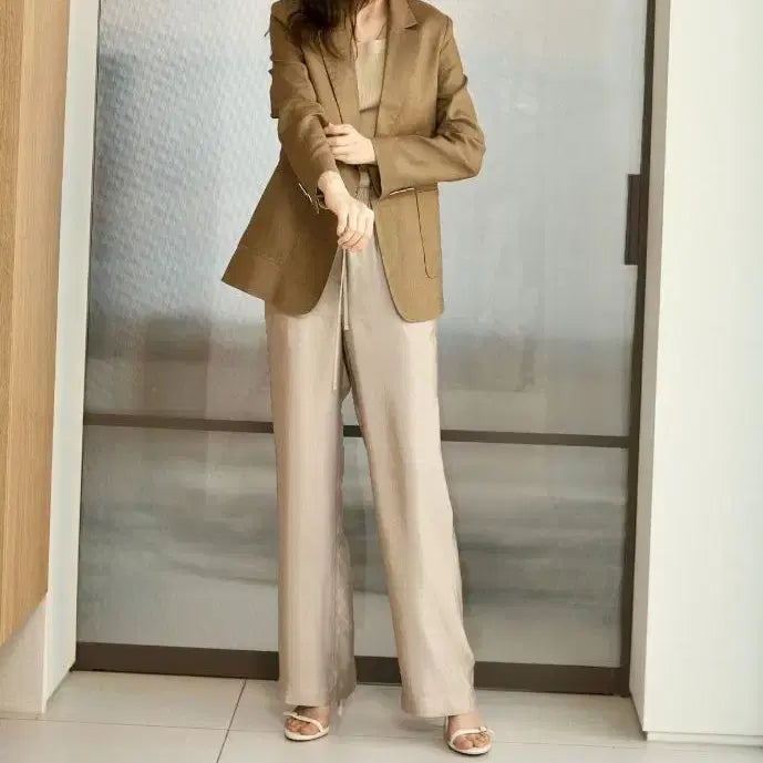 [BUNJANG] Jason Wu Bending Crinkle Pants / 제이슨우 밴딩 크링클 팬츠 55