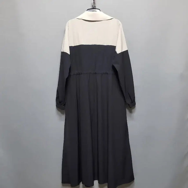 [SOLD OUT] 니트카라 바스락 스판 롱원피스