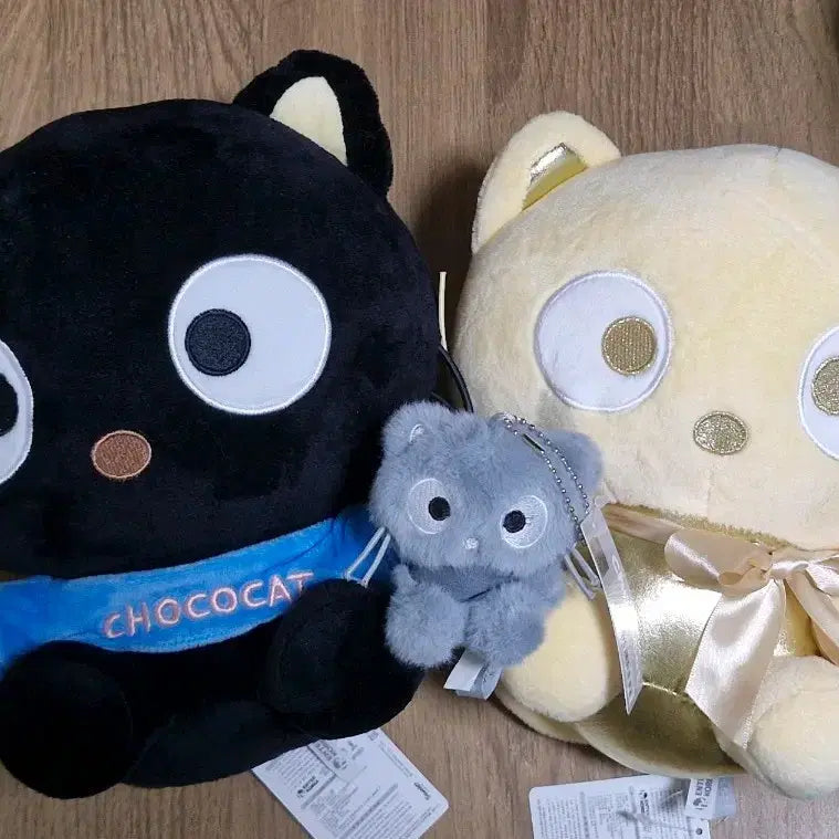 [BUNJANG] Choco Cat Doll Set / 초코캣 인형 세트 모노 초코캣