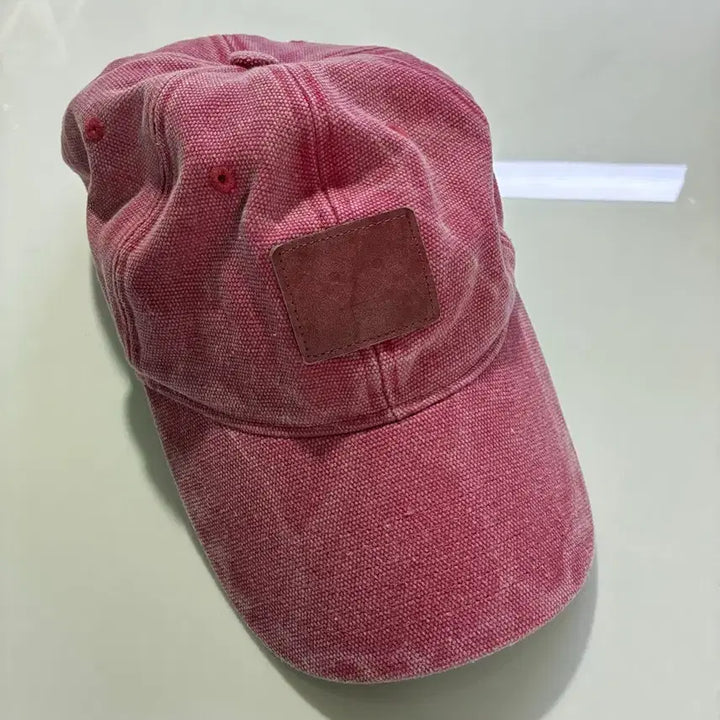 [SOLD OUT] 아크네스튜디오 레더 베이스볼 캡 푸시아 핑크