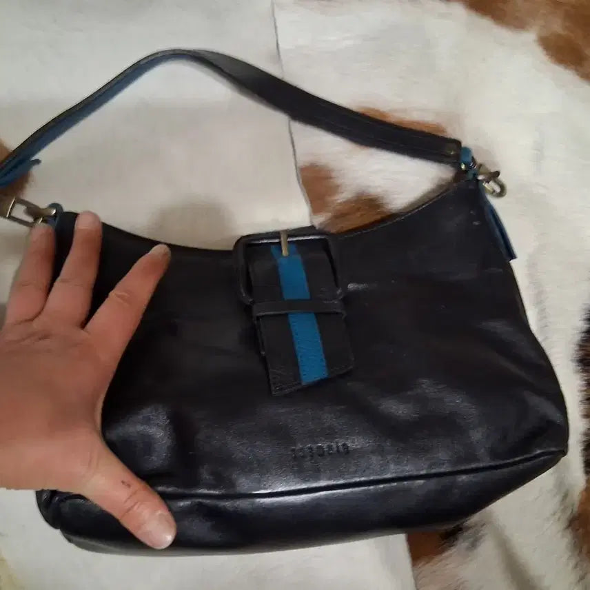 [BUNJANG] Leather Shoulder Bag / 가죽 숄더빽